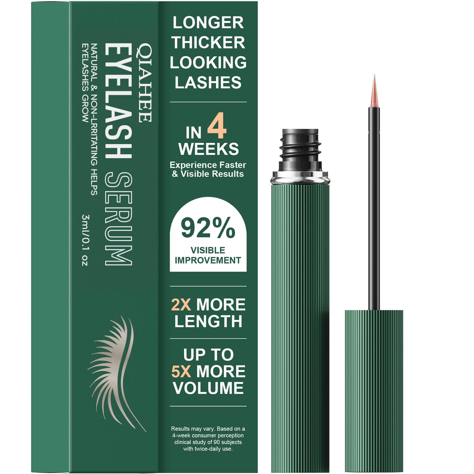 Eyelash Serum, Lash Serums for Thicker, Longer and Fuller Eyelashes, Eyelash Growth Serum