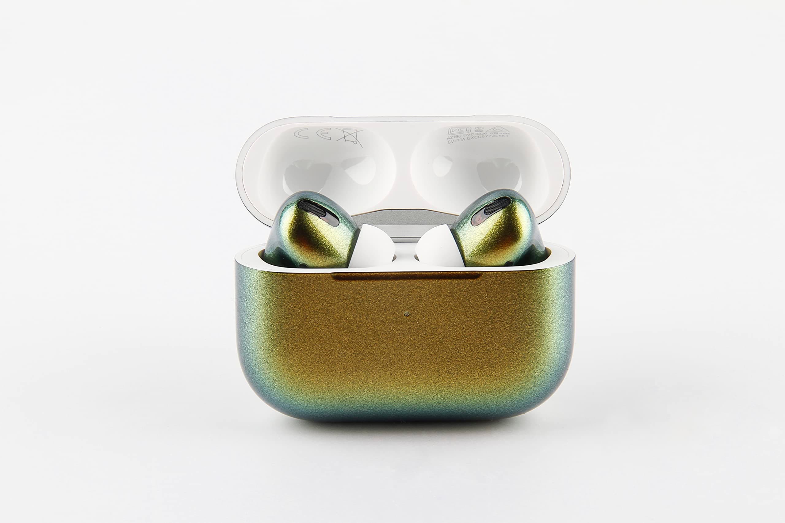 Merlin CUSTOMIZED APPLE AIRPODS PRO GEN 2 - Craft (DUAL TONE NORTHERN LIGHTS)