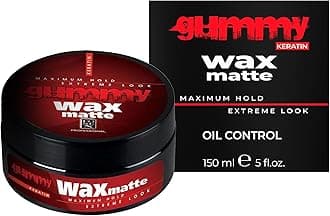 Professional Hair Wax with Keratin for Men – Matte Finish High Hold Men’s Wax – Texturizing Paste Flexing Molding Cream for Natural Styling – Barber-Grade Styling Product – 150 ml / 5.07 fl oz