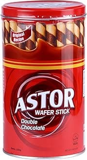 Chocolate Wafer Rolls Stick, 330g Can, Crispy, Creamy & Delicious Snack, Perfect for Gifting & Anytime Treats