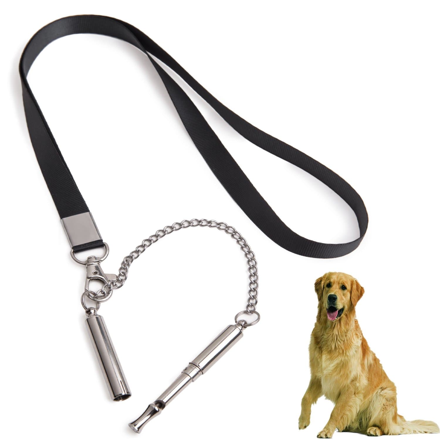 Stainless steel Dog training whistle Adjustable Frequency Dog Whistle