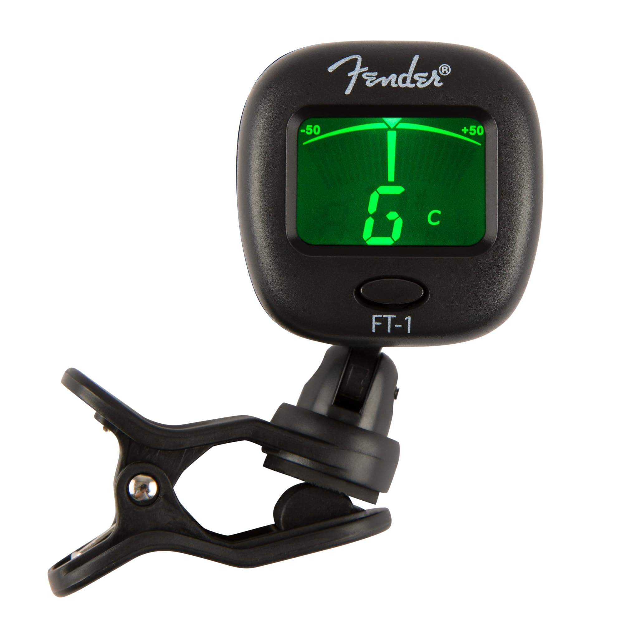 Fender FT-1 Pro Clip-On Tuner Gen 1, For Electric, Acoustic & Bass Guitars & Ukuleles, Black
