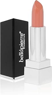 Mineral Lipstick – Long-Lasting Natural Lip Color, Nourishing Mineral Wax Formula with Vitamin E & C, Sun-Protective, Non-Toxic, Paraben-Free, Cruelty-Free – 0.12 oz – Exposed