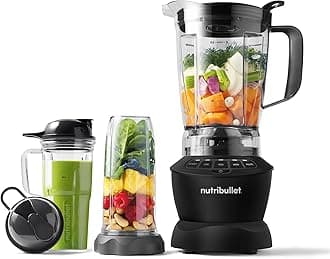 1200W Full Size Blender Combo - Matte Black