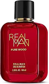FOGG Realman Pure Wood Liquid Perfume, Premium Perfume For Men, Long-Lasting Scent, Eau De Parfum, 100Ml