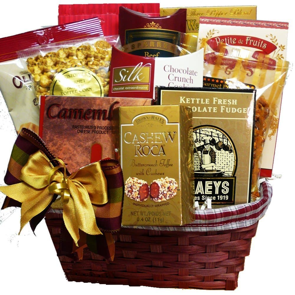 Snack Lovers Gourmet Treats Gift Basket