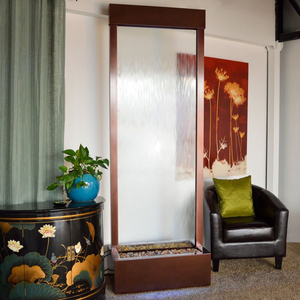 Gardenfall Dark Copper 32x90 Clear Glass