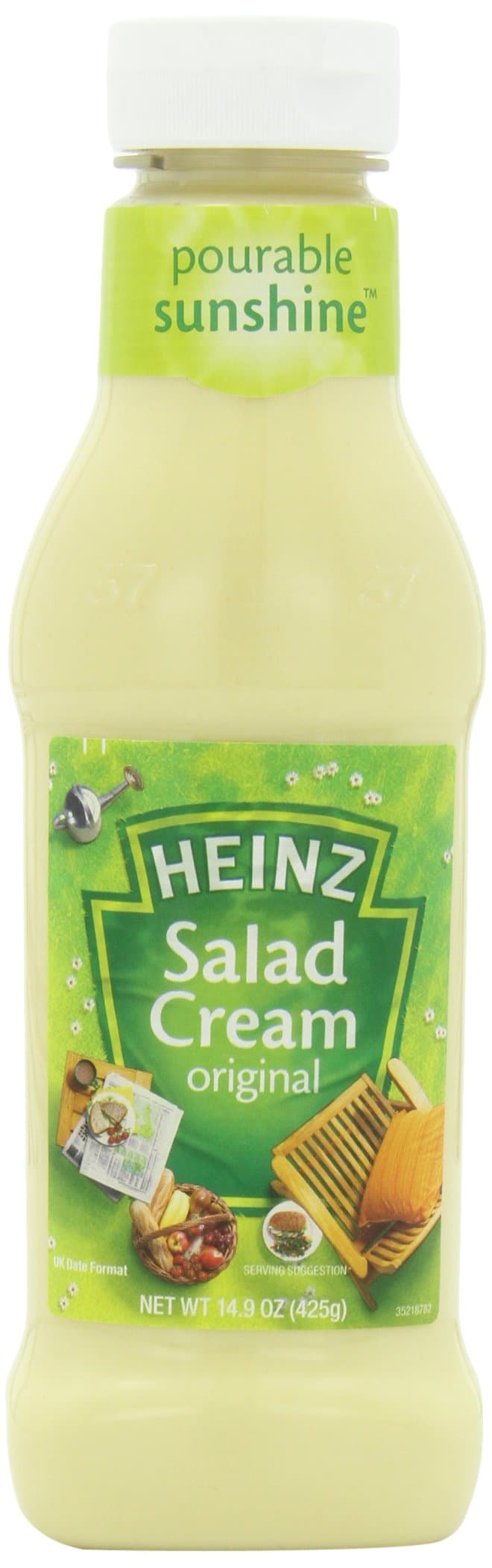 Salad Cream (Dressing) Original, 14.9-Ounce Squeeze Bottle (Pack of 6)