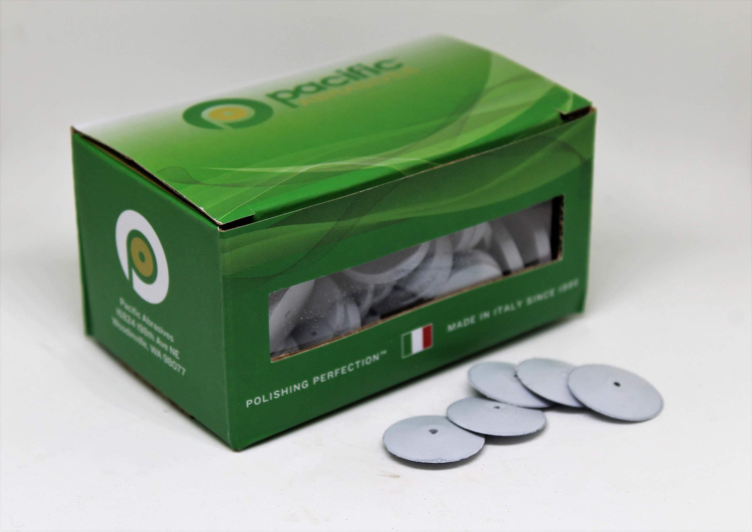 SG-3K78 Knife Edge Medium Porcelain Polisher Light Blue (Pack of 100)