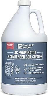 Coil Cleaner for AC Unit (Gallon) | AC Coil Cleaner That is Non Foam Formula for Condenser Coils - Heavy Duty Professional Grade & For Commercial & Residential Air Conditioner