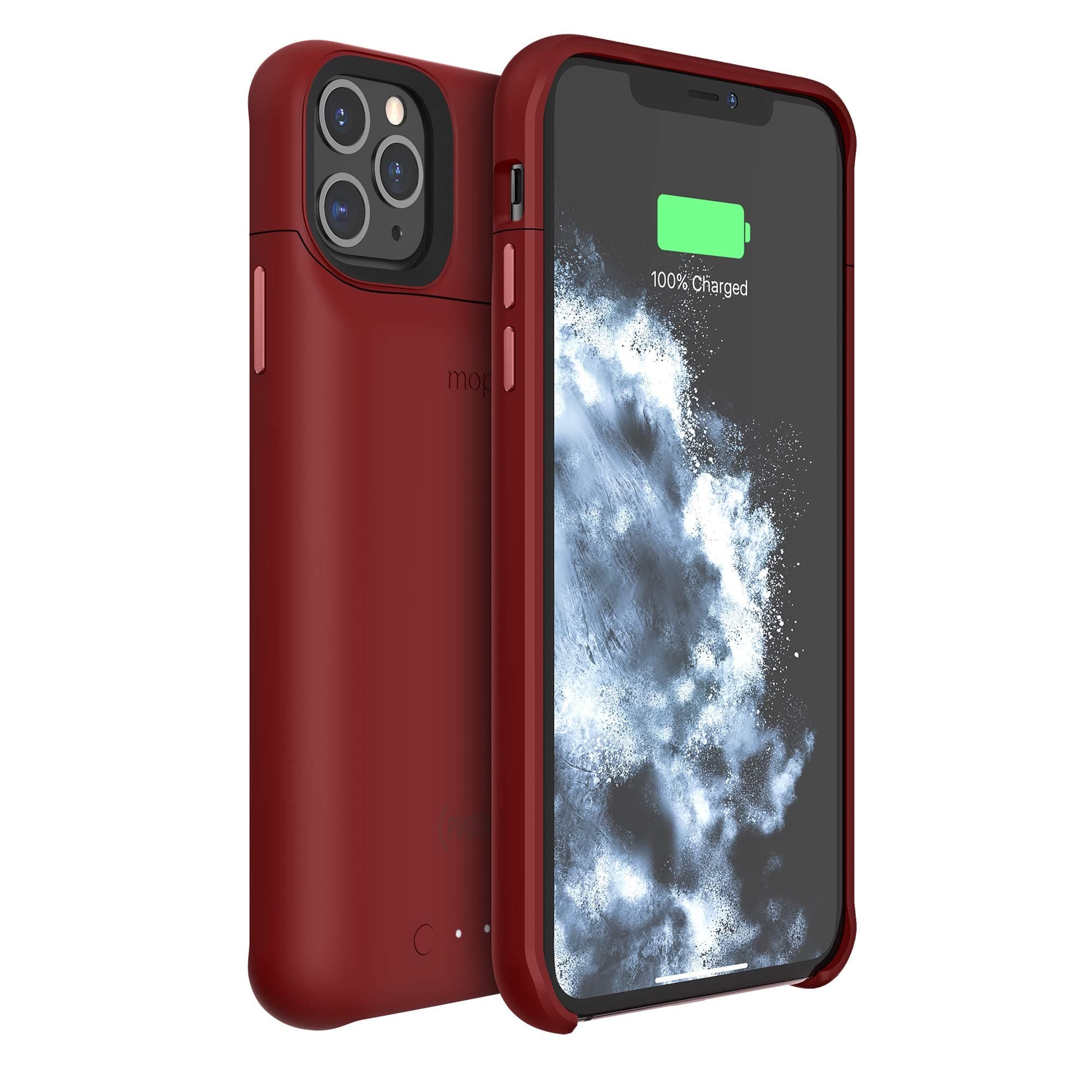 Mophie 401004408 Juice Pack Access - Ultra-Slim Wireless Charging Battery Case - Made for Apple iPhone 11 Pro Max - Product(Red)