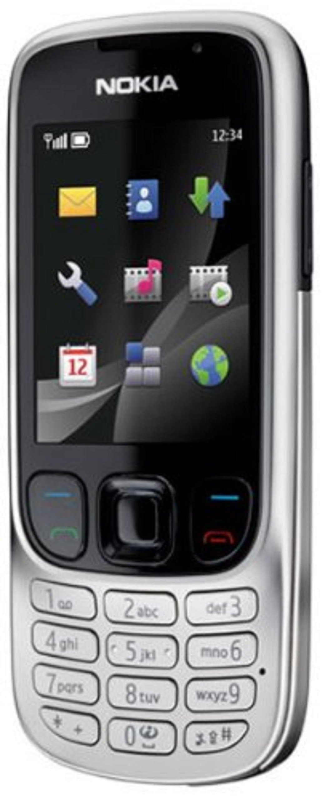 6303I Classic Sim Free Mobile Phone - Black/Silver