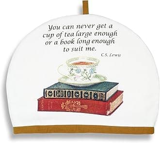 Alice's Cottage Teacup and Books Cotton Tea Cozy Cosy