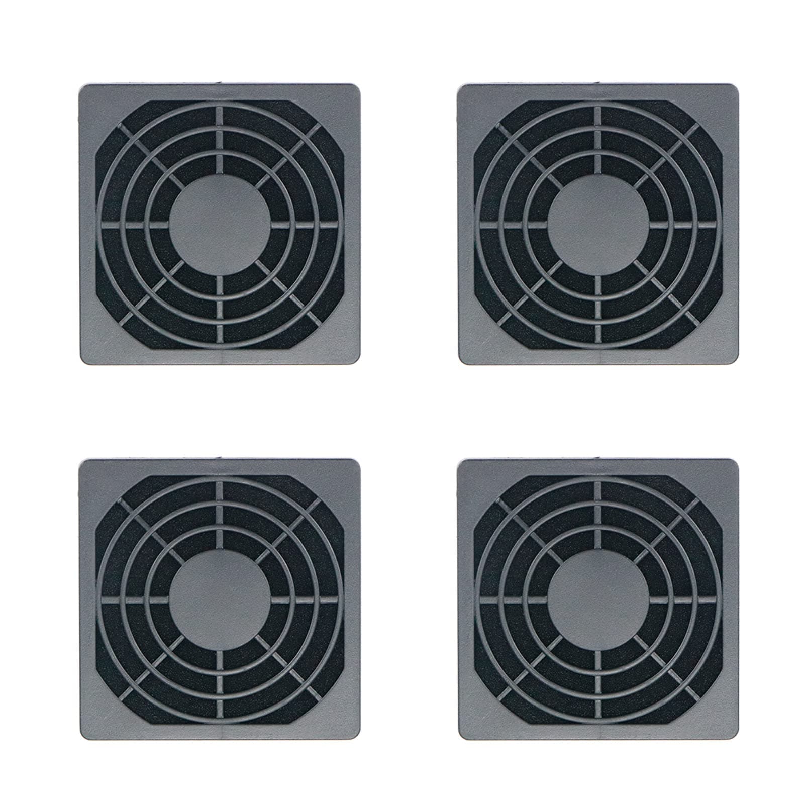 Tsnamay 2.36 inch/60mm Fan Dust Filter PC Cooler Fan Filter Dustproof Cover Computer Case Mesh 4PCS