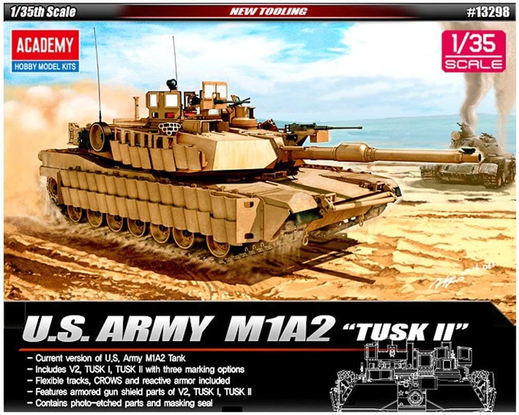 13298 1/35 US Army M1A2 Tusk II