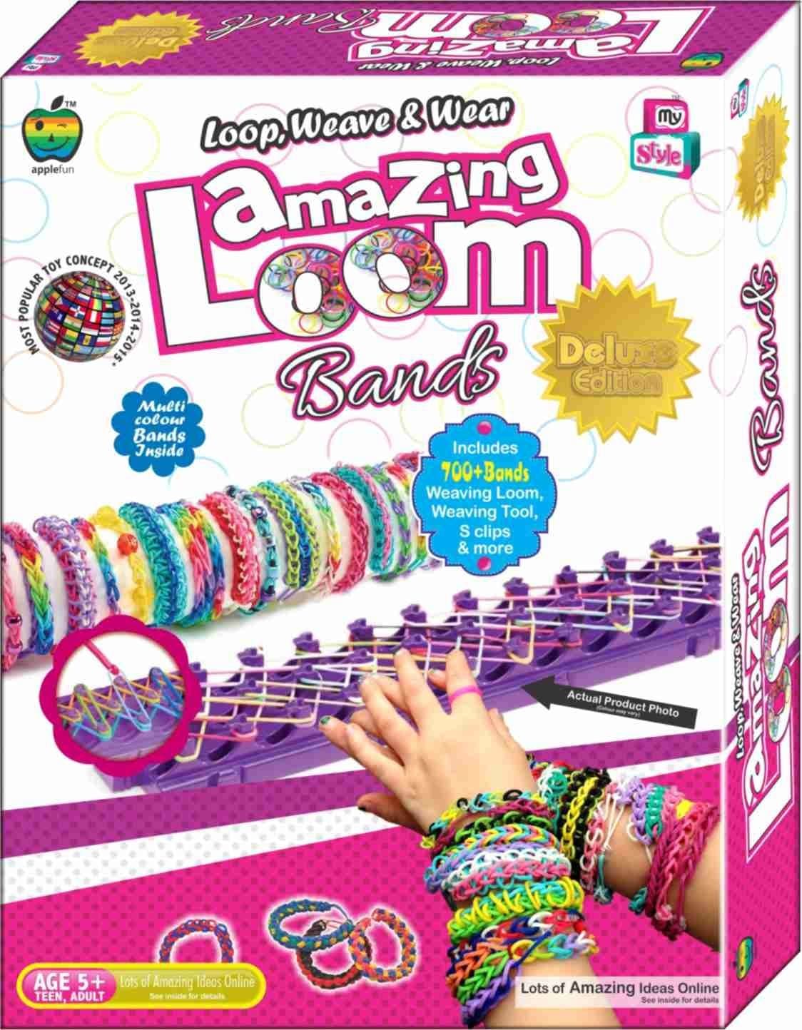 Applefun Amazing Loom Bands Deluxe Edition, Multi Color