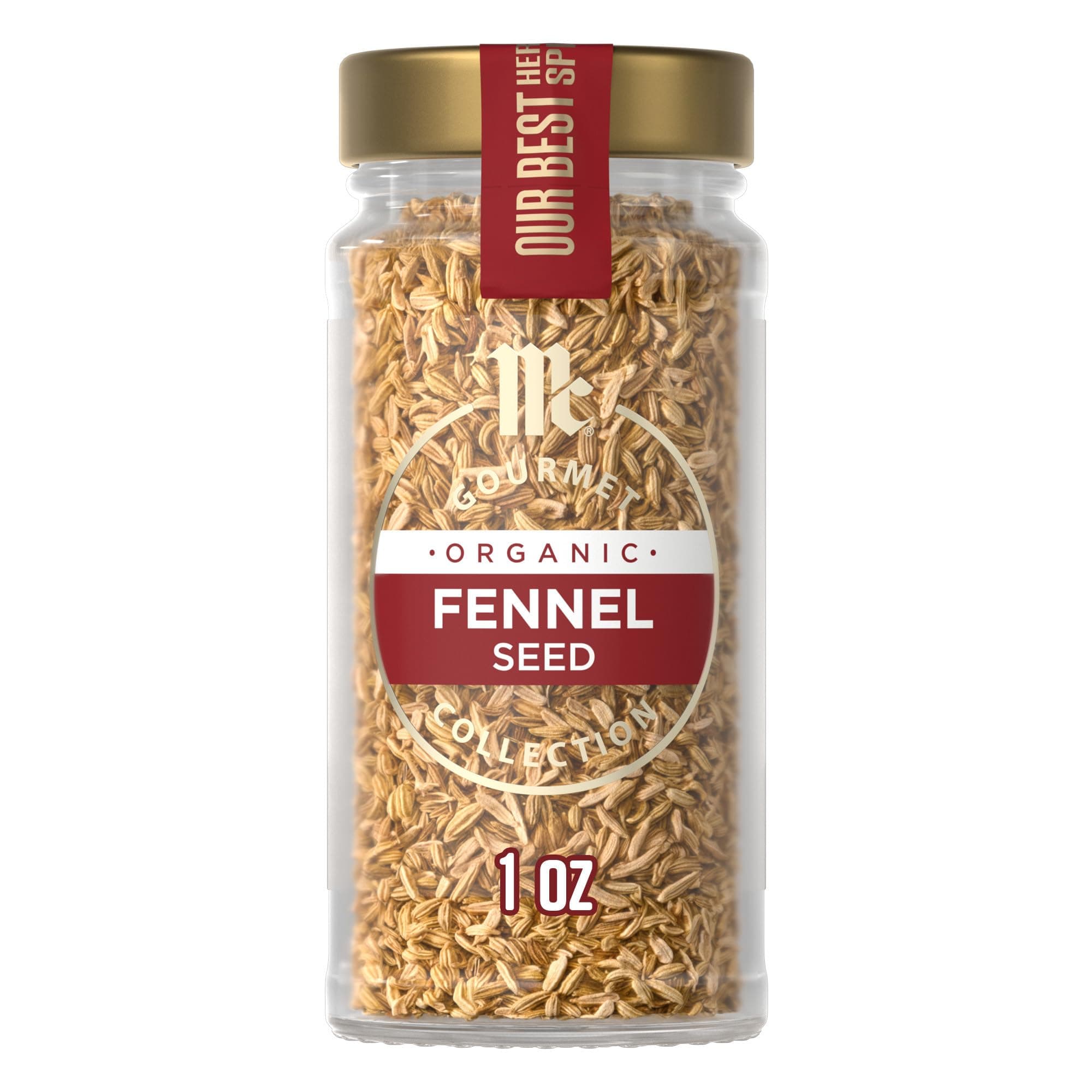 McCormick Gourmet Organic Fennel Seed, 1 oz