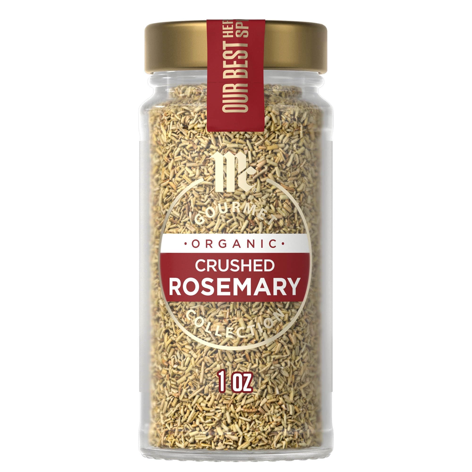 McCormick Gourmet Organic Crushed Rosemary, 1 Oz