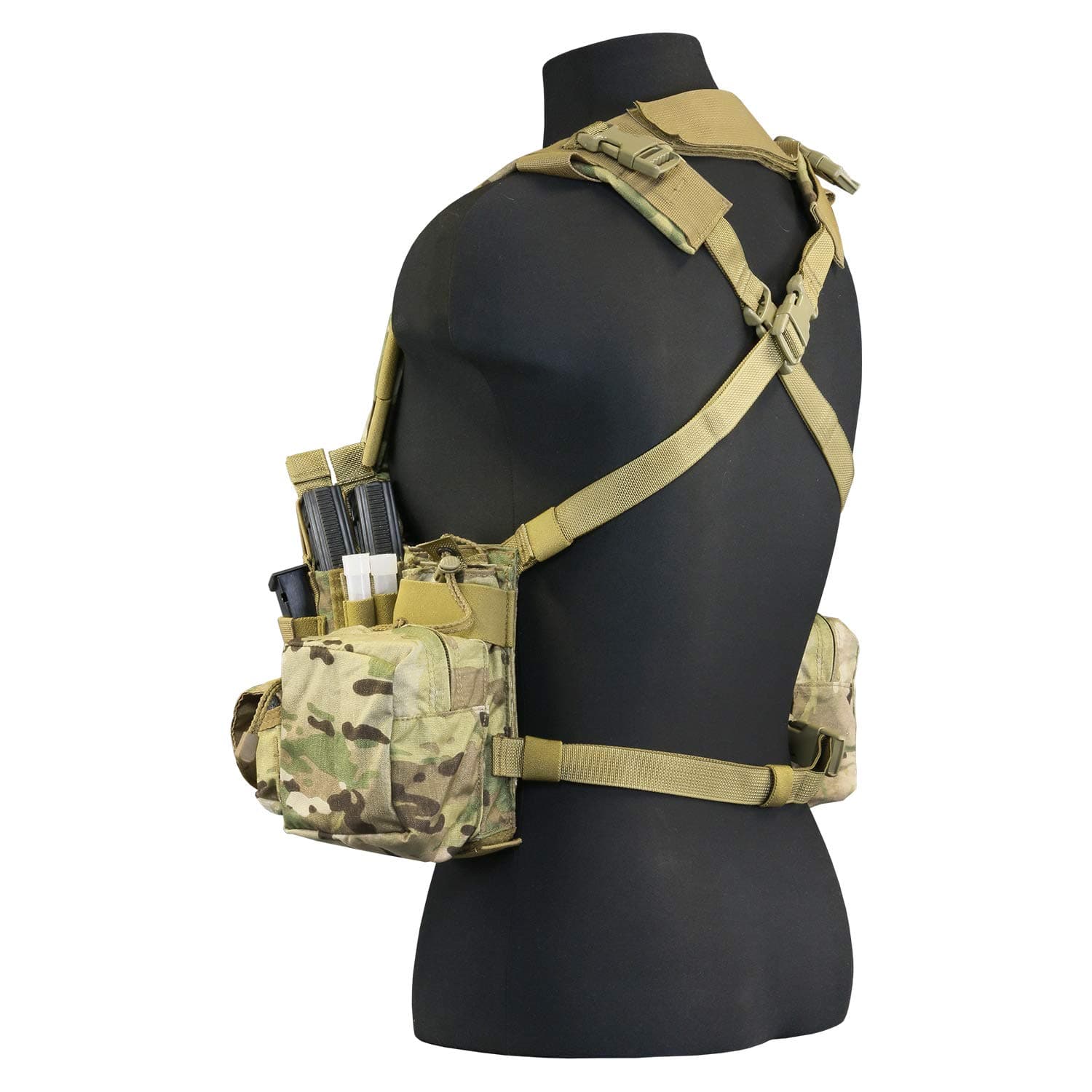 Tactical Assault Gear TAG Intrepid Chest Rig Full Combat Loadout Chest Rig