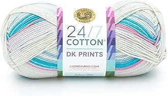 24/7 Cotton DK Prints, Yarn for Knitting, Crocheting, and Crafts, Magical, 1 Pack