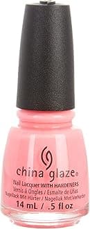China Glaze Nail Lacquer with Hardeners:Shocking Pink