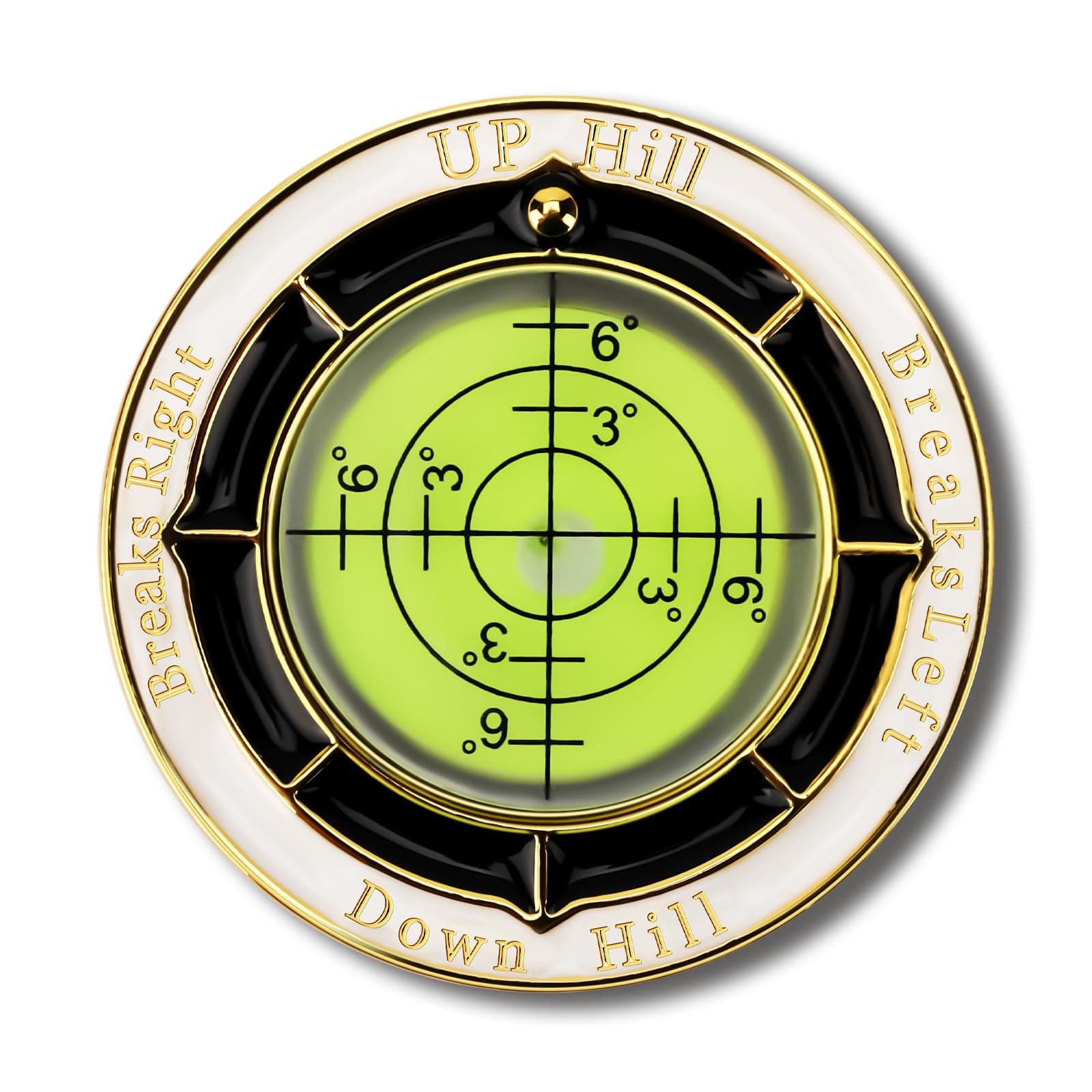 Ddaowanx Golf Green Reader, Golf Ball Marker with High Precision Horizontal Bubble, Putt Aid Golf Accessories Tool, Novelty Golf Gifts for Father's Day, Christmas and Holidays