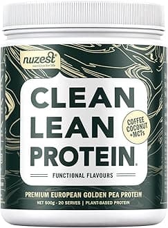 – Nuzest-Clean Lean Protein - Coffee Coconut +Mcts, 500 gm