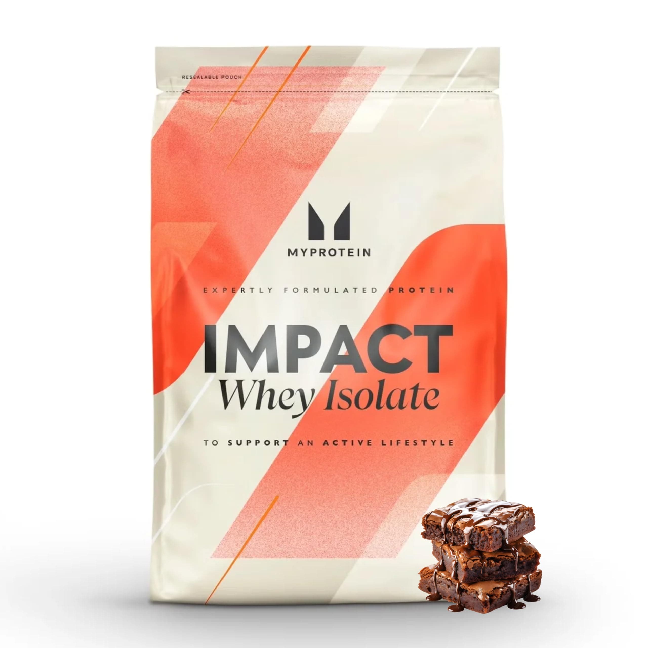 Myprotein Impact Whey Isolate, Chocolate Brownie, 5.5 pounds