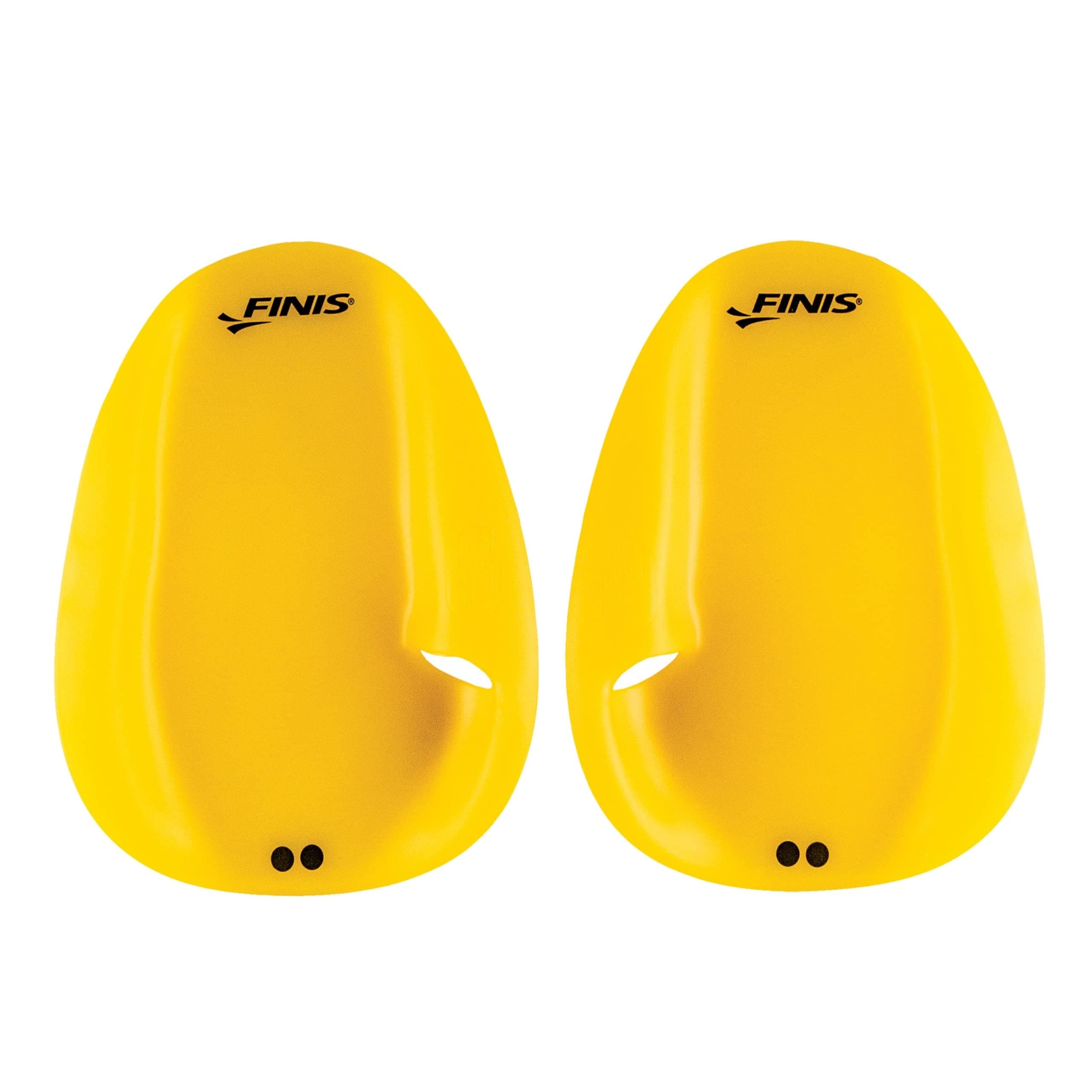 FINIS Agility Floating Swim Paddles - Strapless Design for Stroke Technique - Instant Feedback