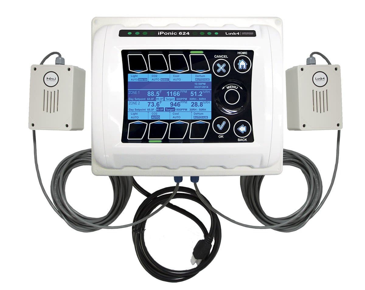 iPonic 624 Two Zone Grow Room Controller by Link4 Corporation 2015 Model