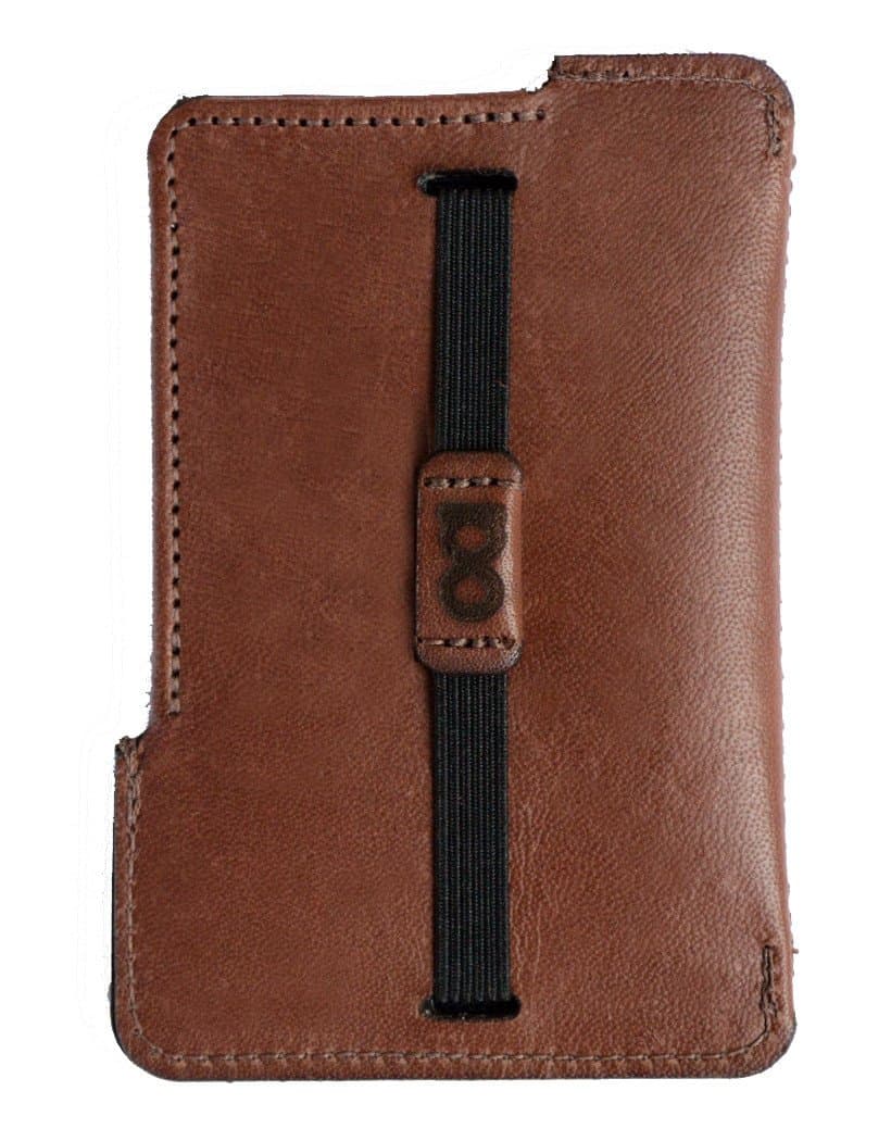 Allegory Men's The Kit Front-Pocket Wallet Strap/Zipper Standard - US Currency Coffee Brown
