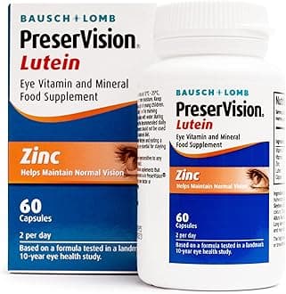 Bausch + Lomb Preservision Lutein Soft Gel, 60 Capsules