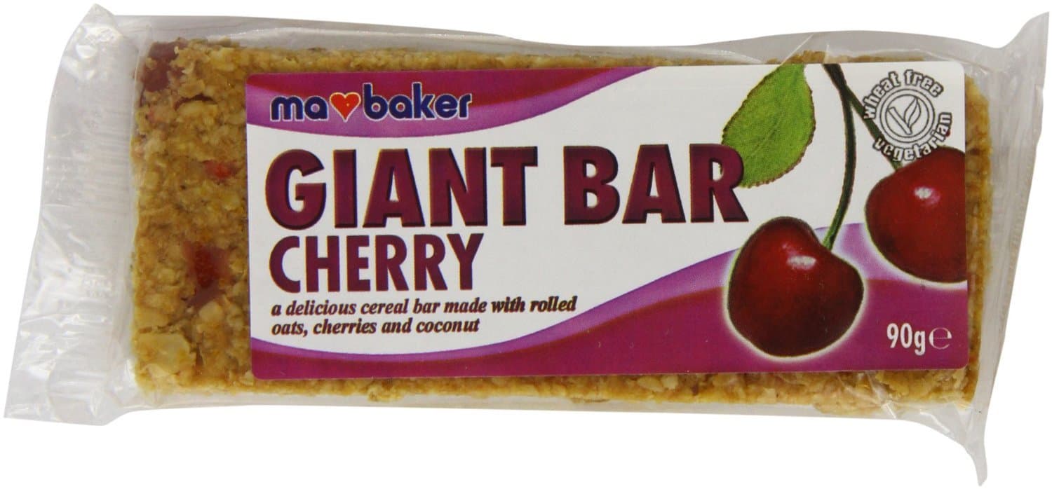 Ma Baker | Giant Bar - Cherry | 20 x 90g