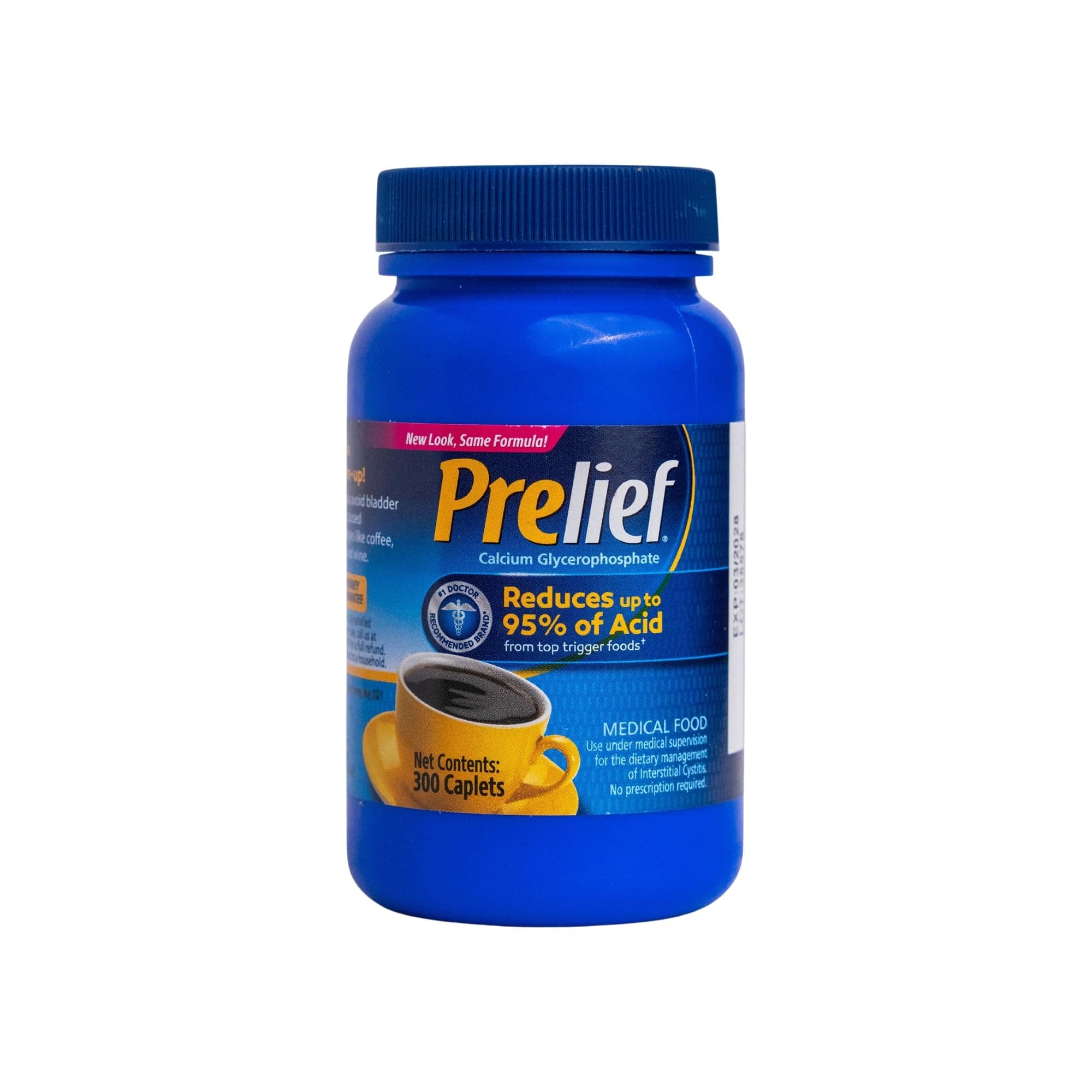 Prelief Acid Reducer Caplets Dietary Supplement, 300 Count