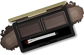 Dual Eyebrow Powder Kit | Powder With Brush | Long-Lasting | Natual Looking Brows | Rich Color Payoff | Shaped & Defined Brows | Available in 2 Shades | Waterproof and smudgeproof | Brown | 8gm