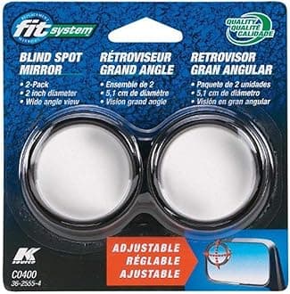 K Source Fit System 2" Round, Adjustable Spot Mirror (2pcs)