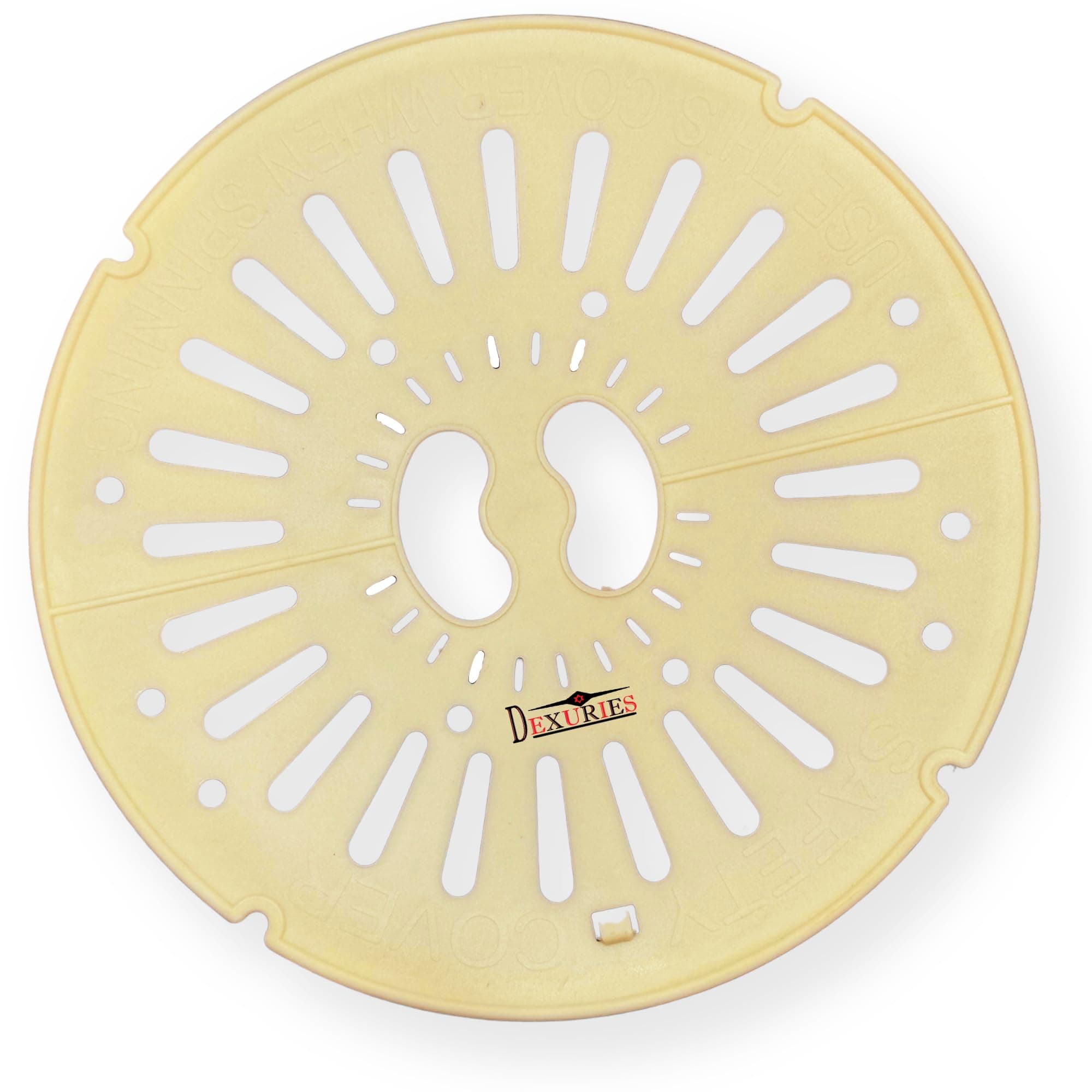 Spin Cap for LG Washing Machine 7.5kg and 8Kg Washing Machine Spinning Safety Cover/Dryer Cover/Dryer Lid/Spin Cap (Color - Yellow, Size 10.2 Inch / 26 CM) Pack of 1 (LG 10.2 inch)