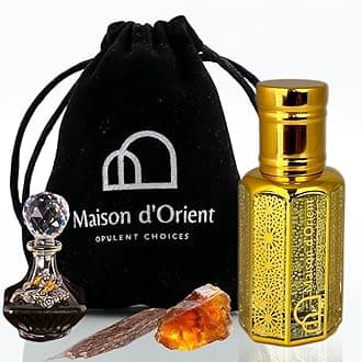 Royal Oud Perfume Oil 12 mL – Majestic Woody Oriental with Agarwood Amber and Leather. Alcohol Free Long Lasting Unisex Oil, Compliment Magnet