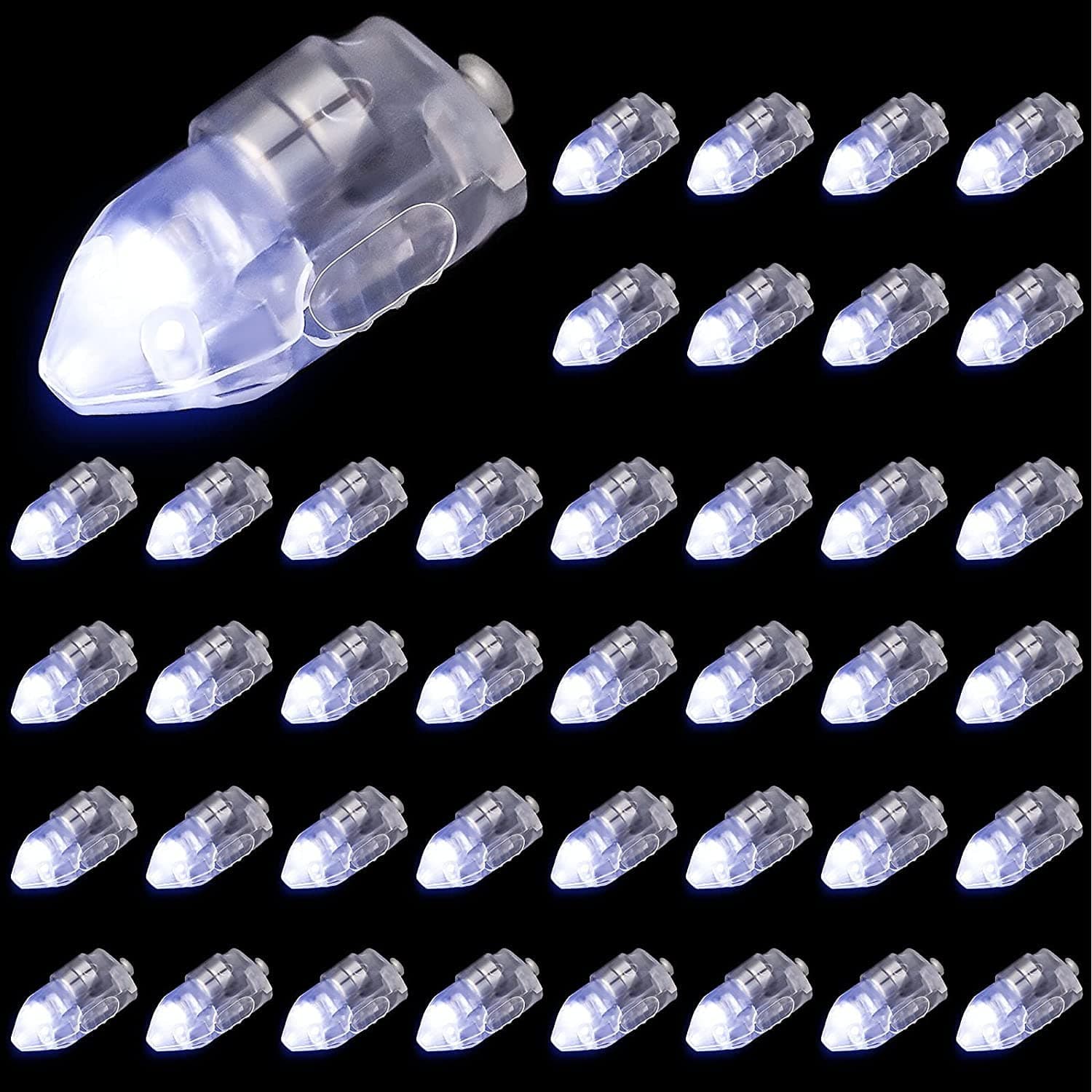 50pcs Paper Lanterns LED Light LED Balloon Bulb Mini Lights Battery Operated Indoor Outdoor Bedroom String Light for Halloween Diwali Festival Floral Wedding Christmas Party Decoration (Arrow Shape)