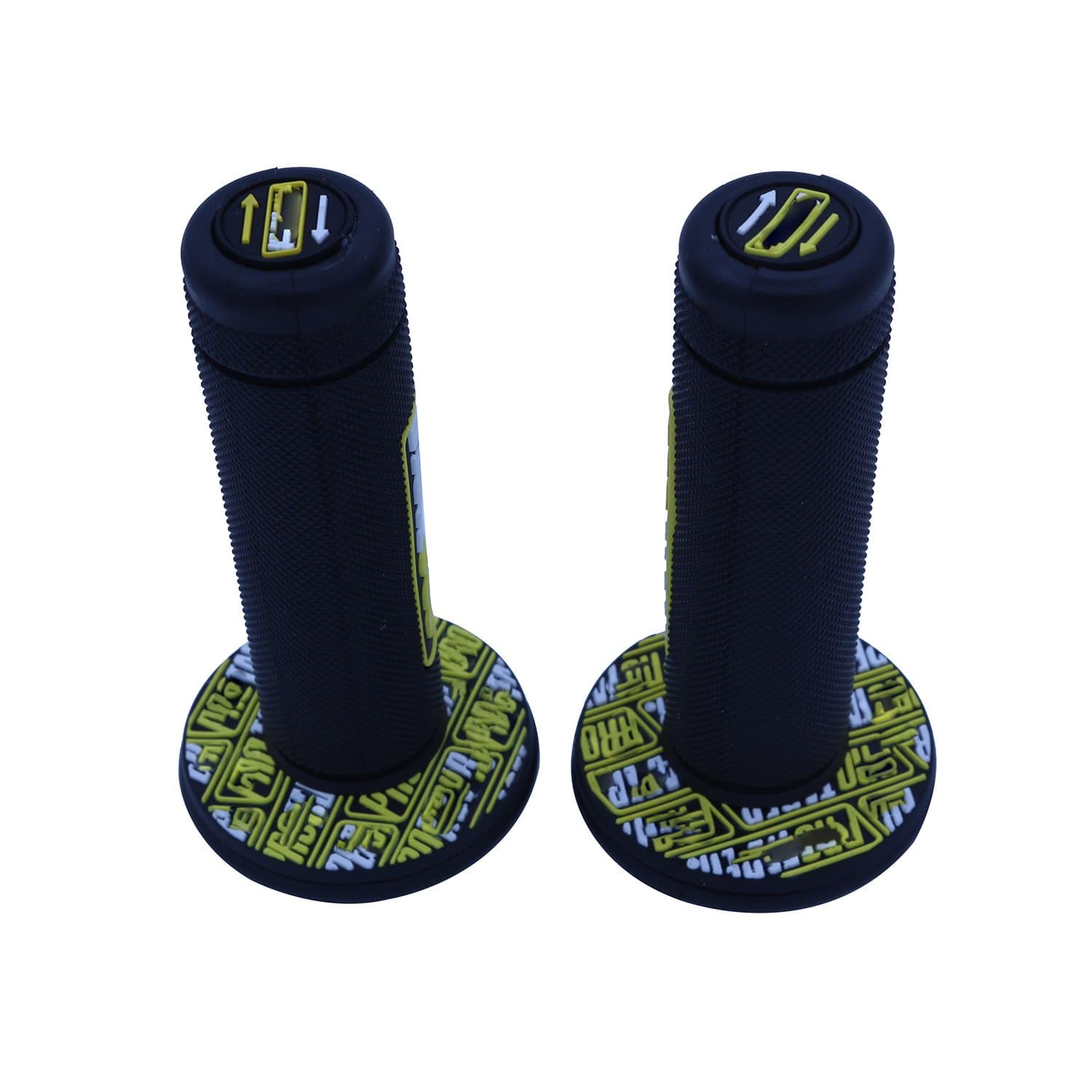 Protap Gel Rubber Handlebar Grips For Suzuki RM85 125 250 RMZ250 450 RMX250 DR250 DRZ400 S/SM DR650 Motocross Dirt Bike yellow