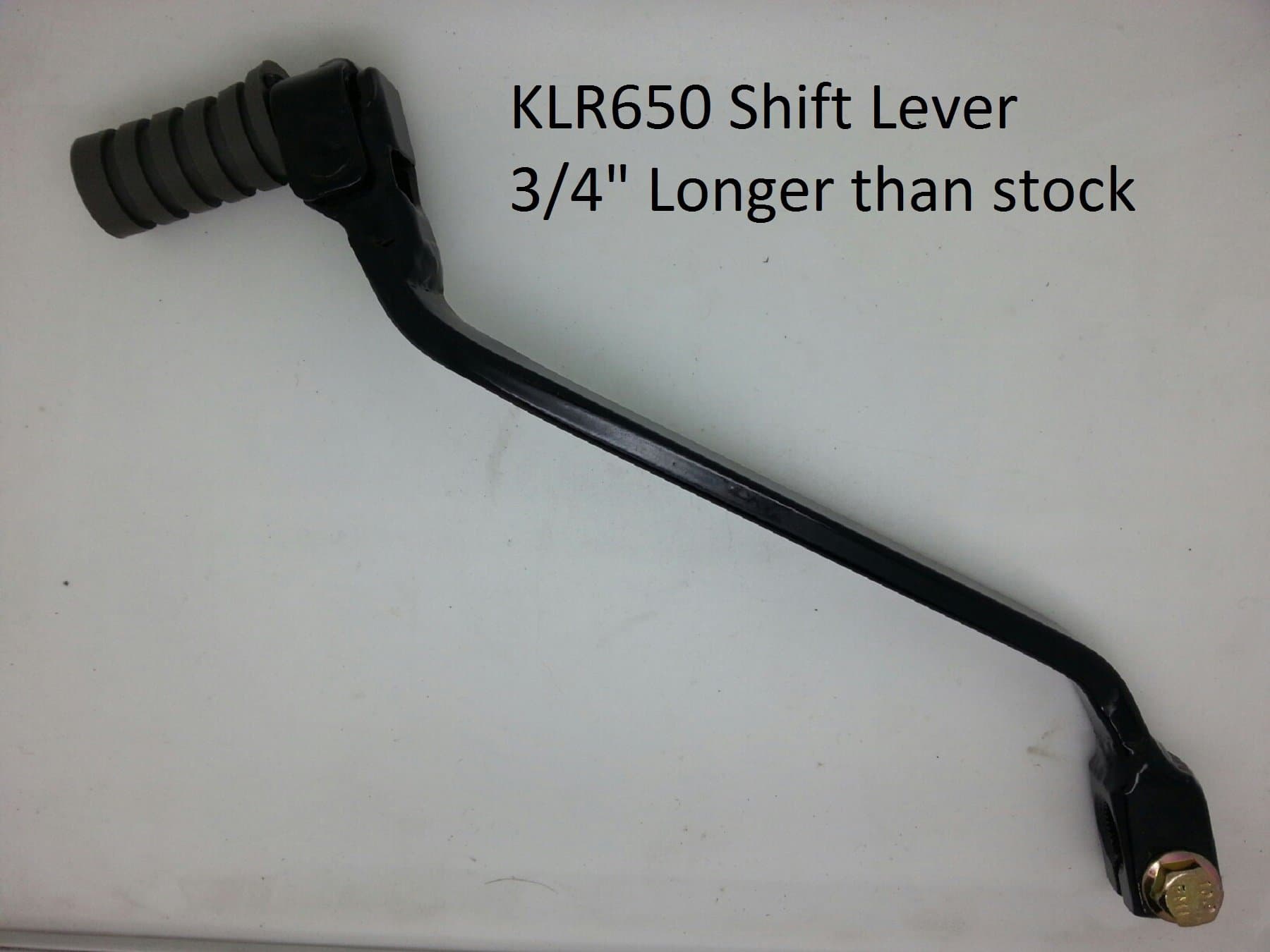 Kawasaki KLR 650 1987-2013 Folding Shift Lever 3/4" Longer than stock KA-8L Orange Cycle Parts