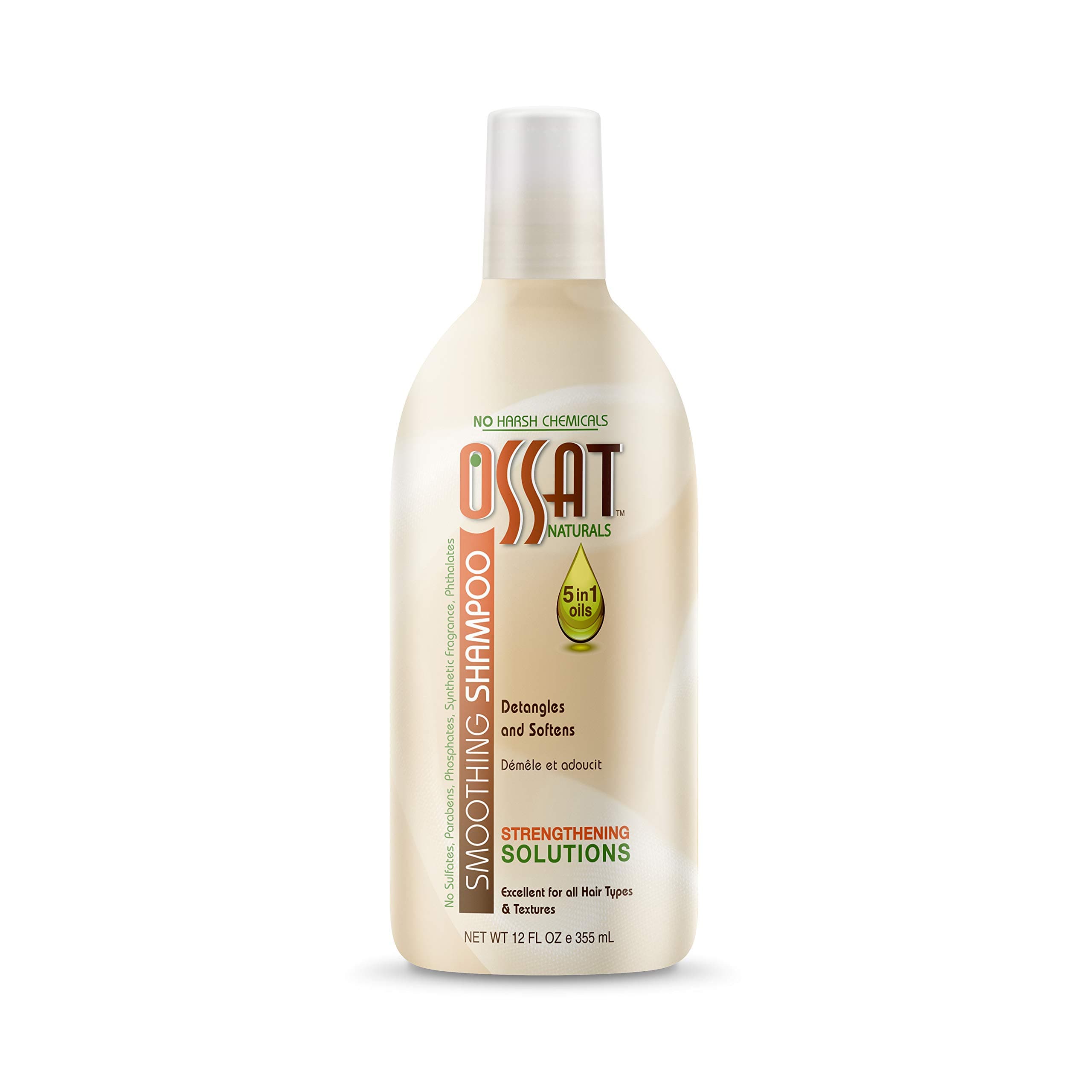 Ossat Naturals Smoothing Shampoo, 350ml