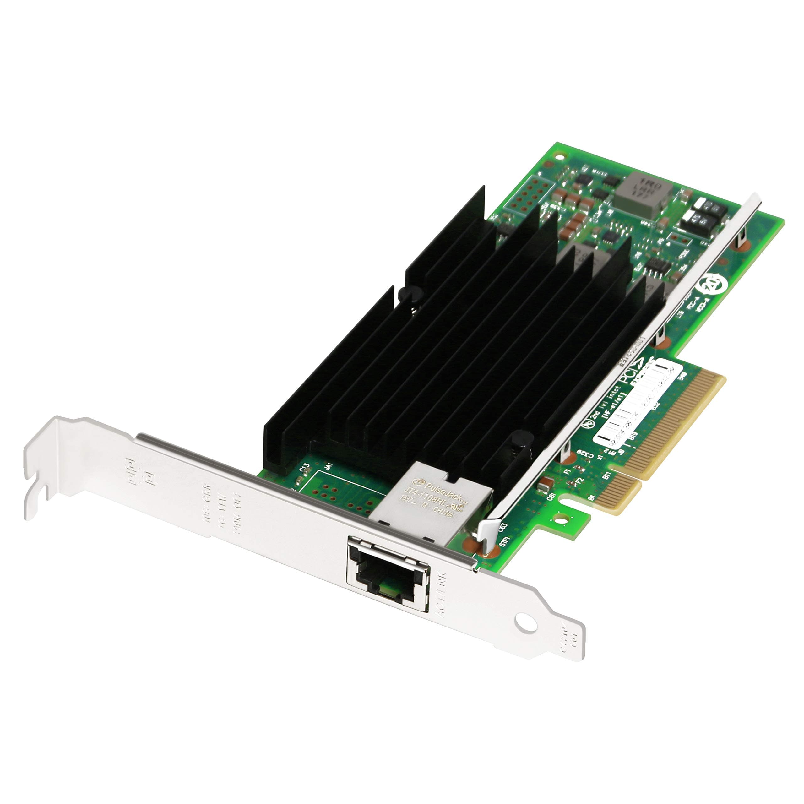 ADOP ADVANCED OPTICAL TECHNOLOGY10Gb PCI-E NIC Network Card, Compare to Intel X550-T1, Single Copper RJ45 Ports, PCI Express Ethernet LAN Adapter Support Windows Server/Linux/VMware