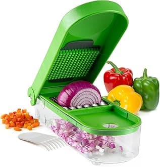 Progressive International GOC-310 Onion Chopper Green/White, Standard