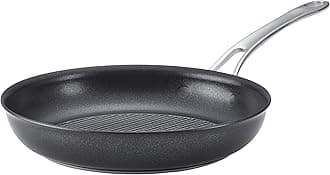 Anolon X SearTech Aluminum Nonstick Frying Pan 10-Inch, Super Dark Gray