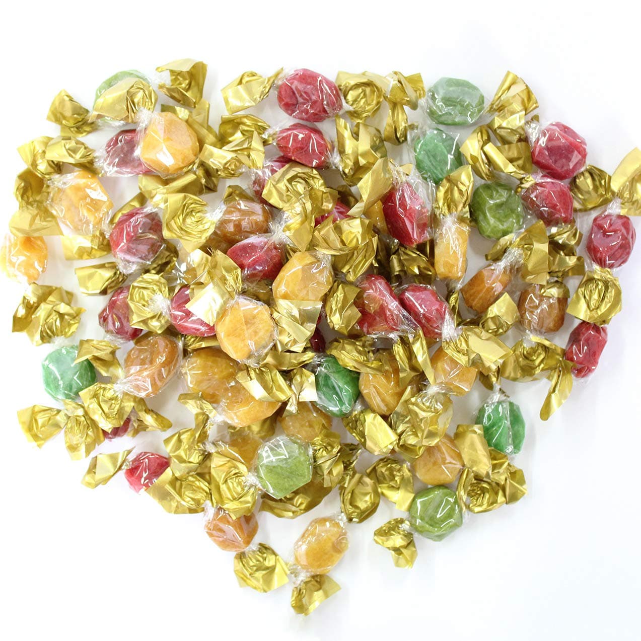 Fruitoffee Sour Cherry Fruit Leather Candy Size Wrappers 100% Natural Real Fruit Snack, Vegan, Gluten Free Healthy Snack, Non GMO, Fruit Bites (0.5 Pound)