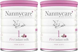 Nannycare 1 Goat Milk Based First Infant Milk From Birth 900g - (Pack of 2)