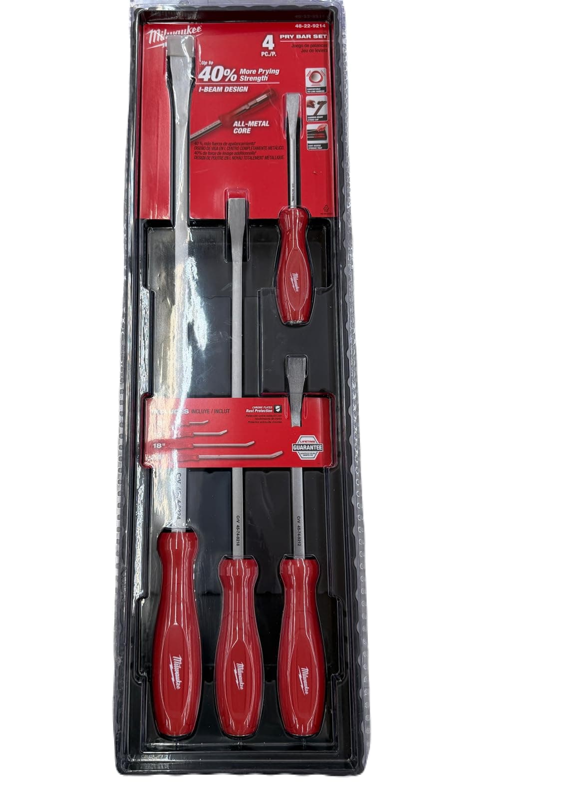 Milwaukee Electric Tools MLW48-22-9214 Pry bar Set