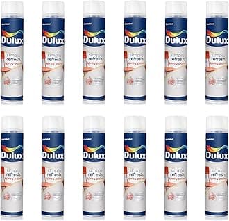 Dulux Simply Refresh Spray Paint | DIY, Quick Drying Gloss Finish for Metal, Wooden Furniture, Plastic, Walls, Cars & Bikes – 12 X 400ML (Phiroza)