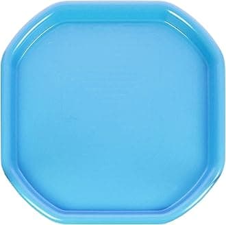 Easy Shopping® Children Kids Colour Small Mixing Tray Plastic for Playing Toy Sand Pool Pit Water Game Garden Beach MADE IN UK (Sky Blue)
